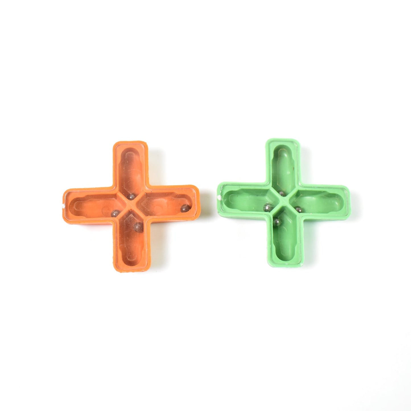 Magic Toys Magic Cross Magic Tricks Puzzle (3 Pc / Mix Color & Design)