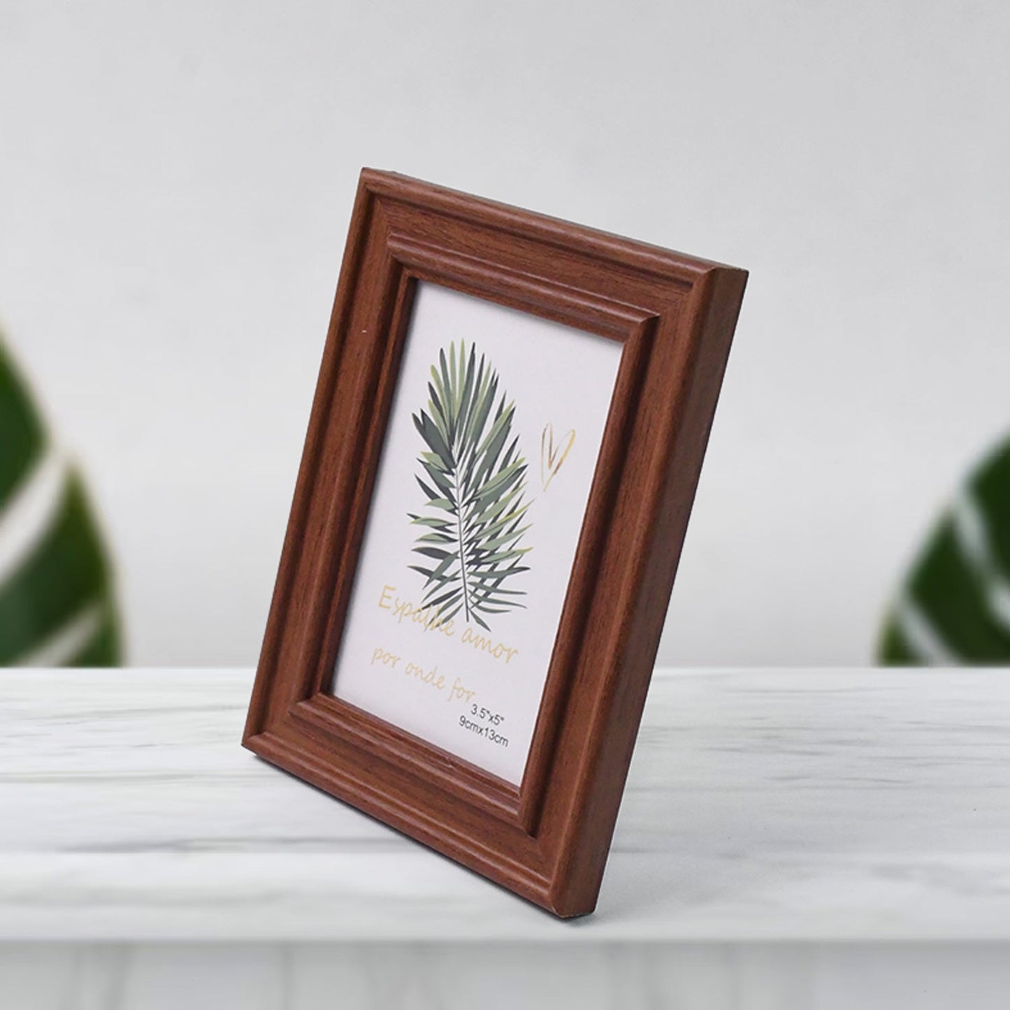 Creative Solid Wooden Photo Frame (Mix Design &amp; Size / 1 Pc)