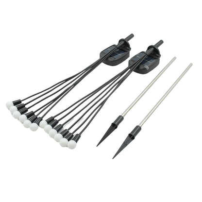 Solar firefly lights with warm LED for garden dÃ©cor