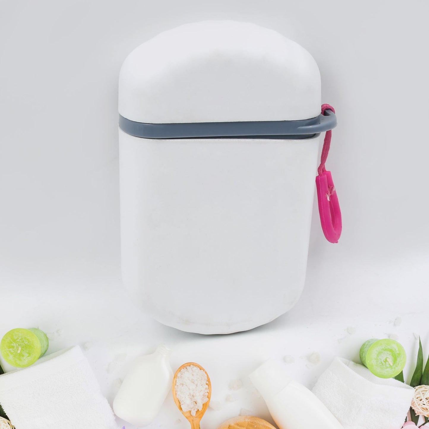 Stylish & Leak-Proof Travel Soap Box Ã¢â‚¬â€œ Secure Seal for Home, Bathroom, Hiking & Camping (1 Pc)