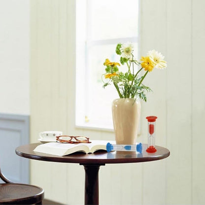 Plastic Hourglass Sand Timer Set Ã¢â‚¬â€œ 3-Min Sand Clock for Kitchen, Office, School & Kids (5 Pc)