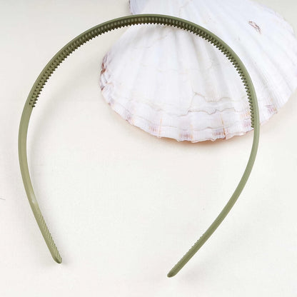 Plastic Simple Headbands Comb Headbands Hairbands (3 Pc)