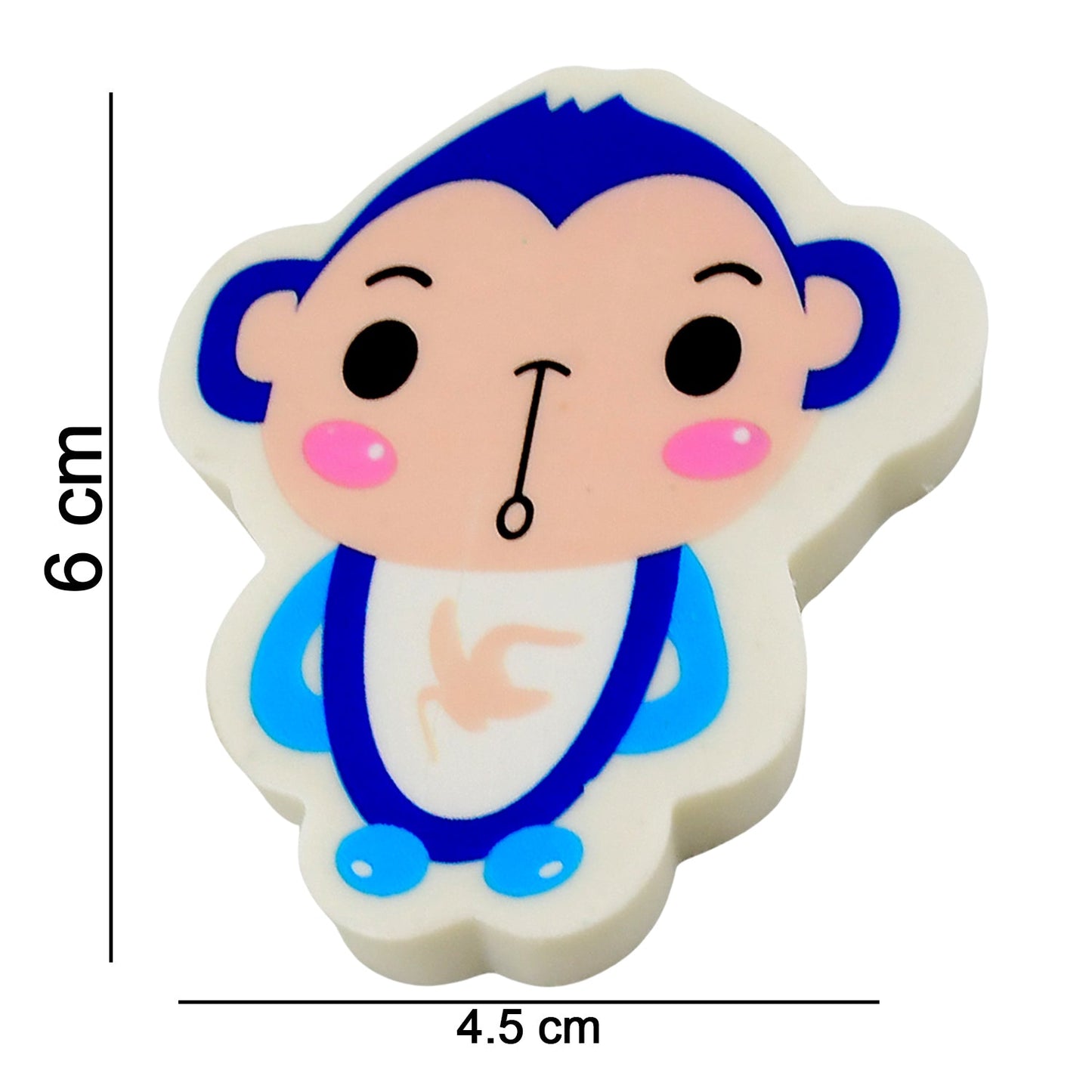 Cartoon Design Eraser (4 Pc / Mix Design)