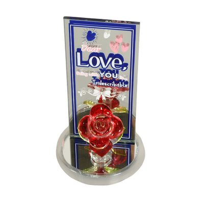 Lovely Rose Showpiece Ã¢â‚¬â€œ Romantic Gift Set for All Occasions (1 Pc)