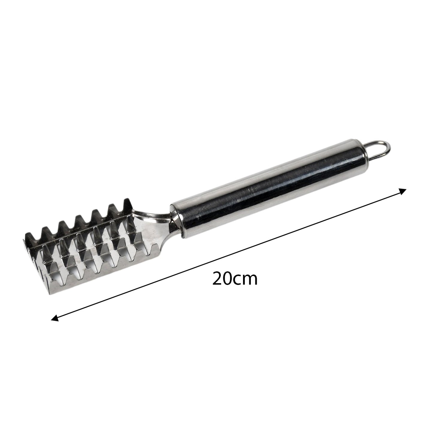 Stainless Steel Fish Scale Remover Scraper Ã¢â‚¬â€œ Sawtooth Kitchen Tool