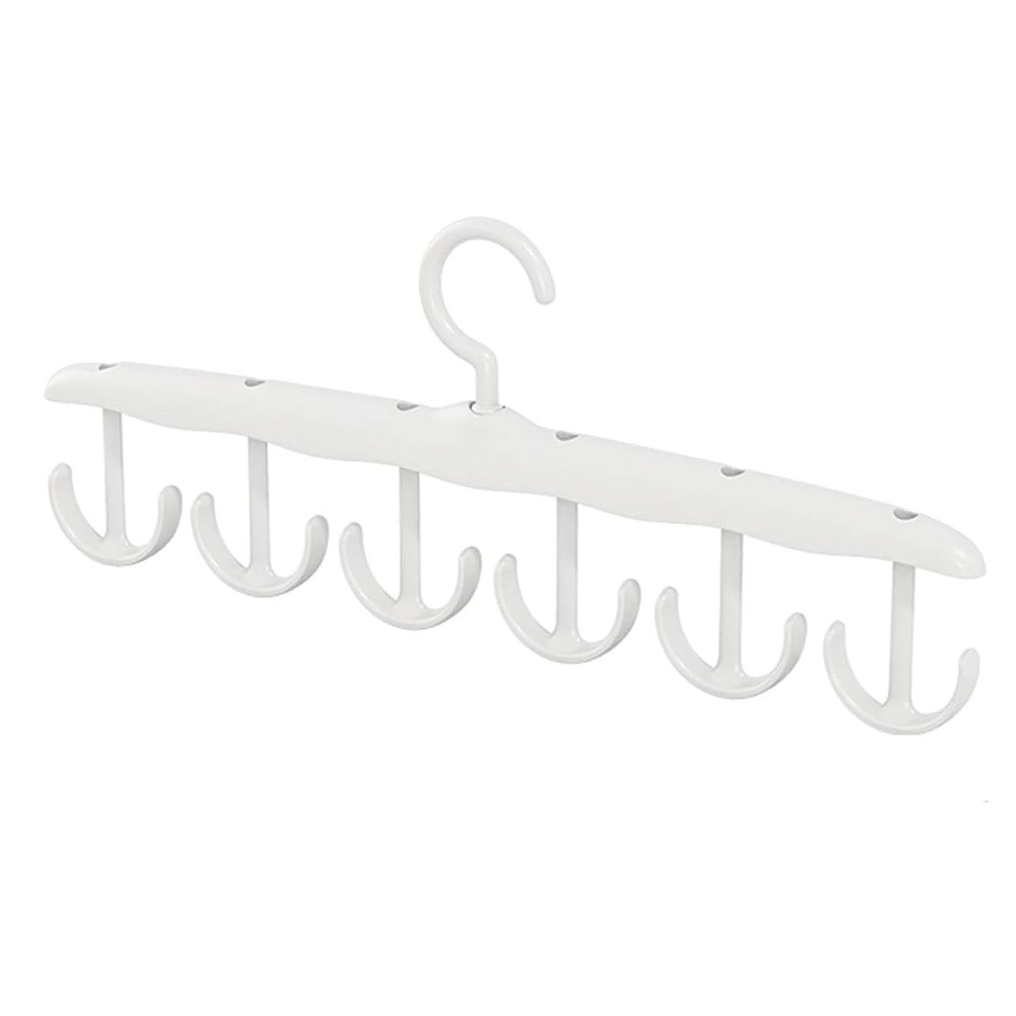 Rotatable Tank Top Hanger Ã¢â‚¬â€œ Space Saving Closet Organizer for Dorms & Apartments (12-Hook)