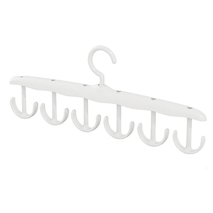 Rotatable Tank Top Hanger Ã¢â‚¬â€œ Space Saving Closet Organizer for Dorms & Apartments (12-Hook)
