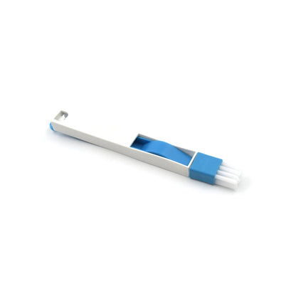 2 in 1 Multi-Function Plastic Window Slot Wardrobe Dust Removal Cleaning Brush-2 pcs