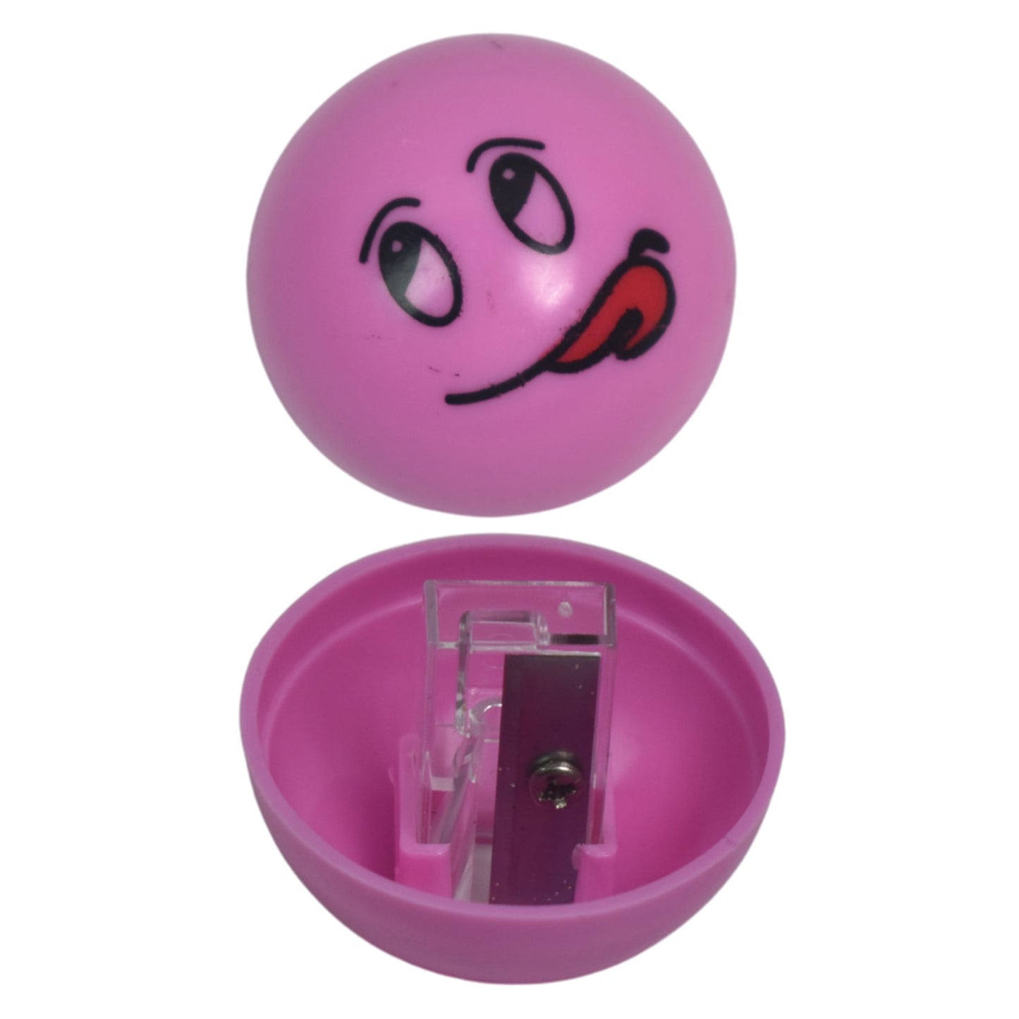 Round Shape Mix Design Pencil Sharpener (2 Pc / Round Shape Mix Design)