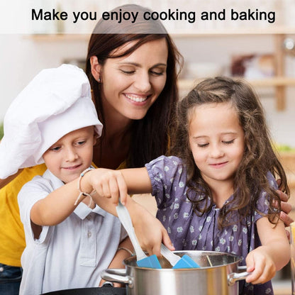 Silicone Cooking Spatula for Baking (2 Pc / 19 Cm)