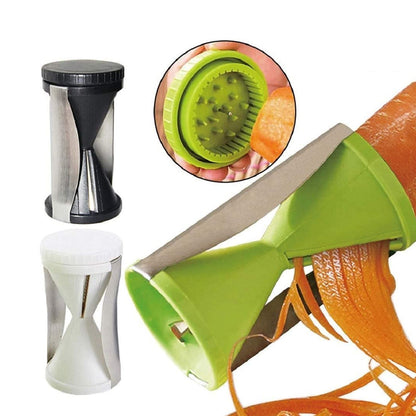 Portable Stainless Steel Handheld Spiralizer & Vegetable Slicer