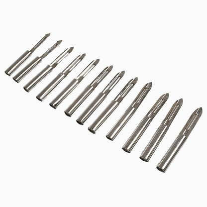 Stainless Steel Peeler Set Ã¢â‚¬â€œ Multi-Purpose Handle for Peeling & Shredding (12 Pcs Set)