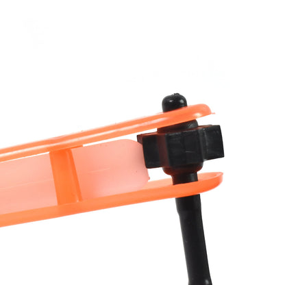 Small Colourful Non-Toxic Plastic Rattle Spinner Toys for Babies, Kids (5 Pc / Mix Color & Design)