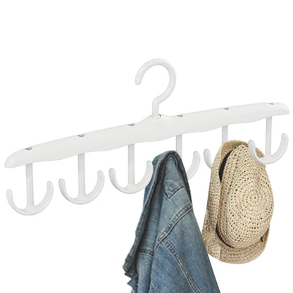 Rotatable Tank Top Hanger Ã¢â‚¬â€œ Space Saving Closet Organizer for Dorms & Apartments (12-Hook)