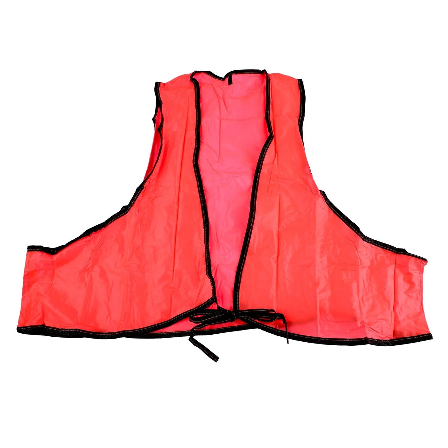 Economy PVC Safety Vest Ã¢â‚¬â€œ Soft Vinyl, Tie Closure, High Visibility