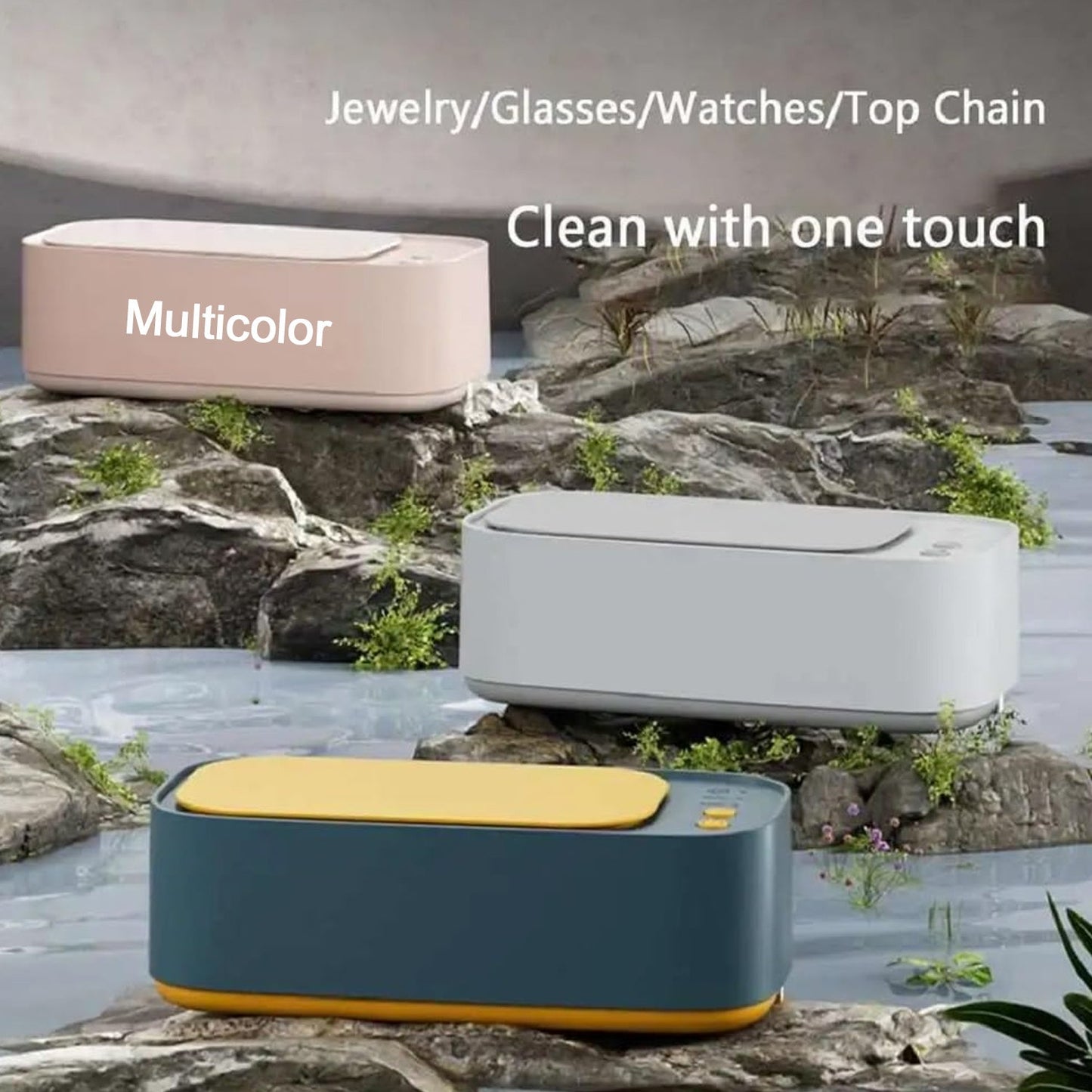 UltrasonicÃ‚Â Jewelry,Ã‚Â Cleaner, Ultrasonic Cleaning Machine, PortableÃ‚Â JewelryÃ‚Â Cleaning Machine for Jewelry, Ring, Silver, Retainer, Glasses, Watches, Coins, High Frequency Vibration Machine google/ optical cleaner machine (USB Operated)