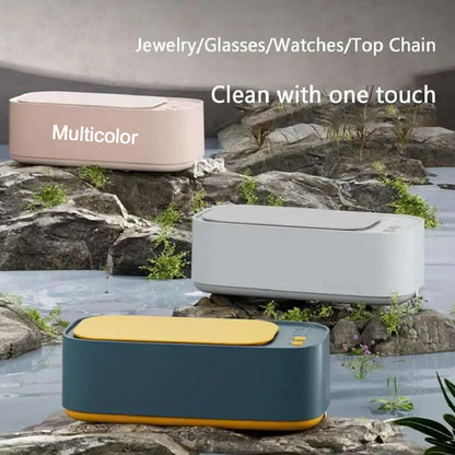 UltrasonicÃ‚Â Jewelry,Ã‚Â Cleaner, Ultrasonic Cleaning Machine, PortableÃ‚Â JewelryÃ‚Â Cleaning Machine for Jewelry, Ring, Silver, Retainer, Glasses, Watches, Coins, High Frequency Vibration Machine google/ optical cleaner machine (USB Operated)