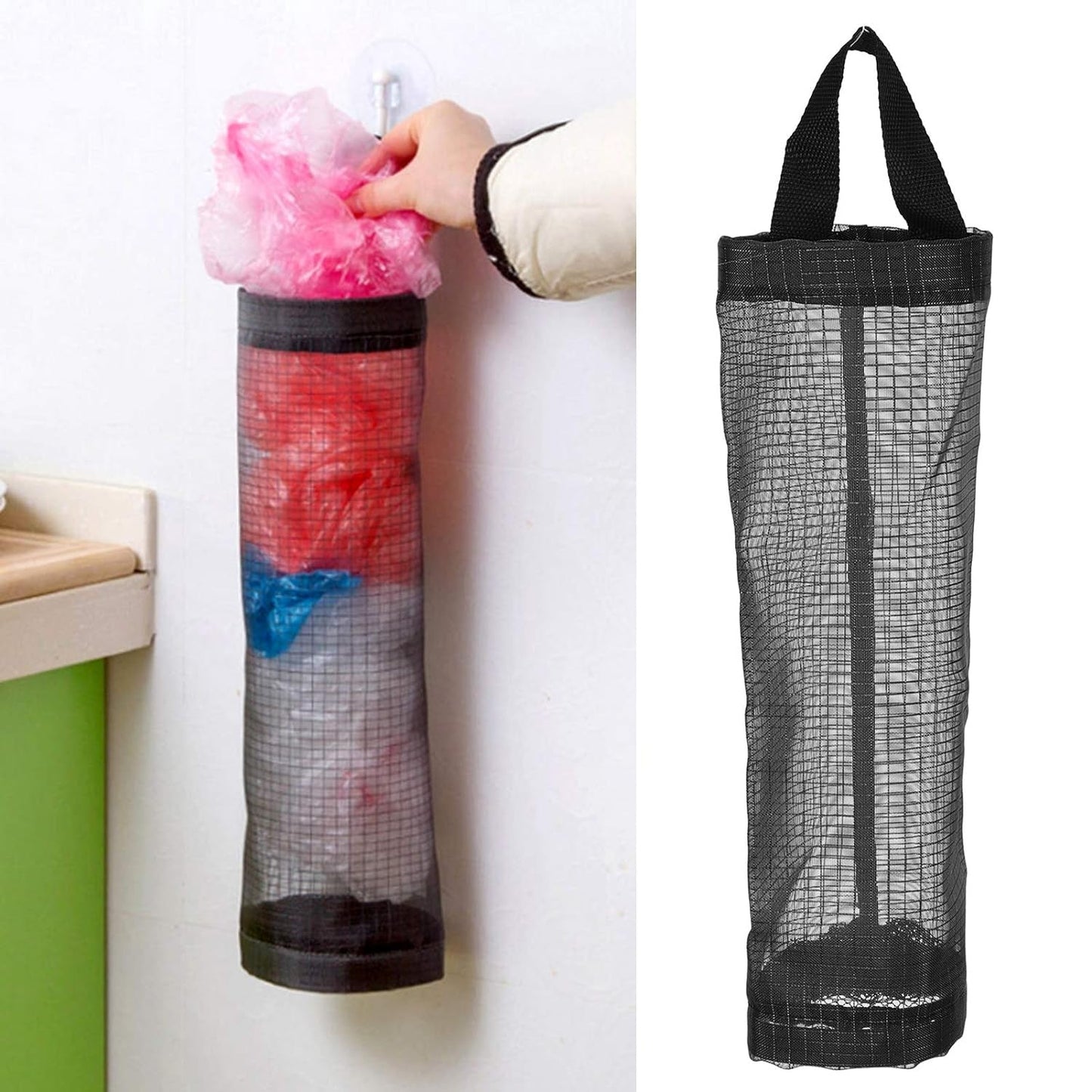 Hanging Waste Bag Holder, Garbage Bag Storage Bag, Widening Handle Hanging Sturdy for Store Garbage Bags Home Store Debris Kitchen, Bedroom LargeÃ‚Â Capacity for Restaurant (1 Pc)
