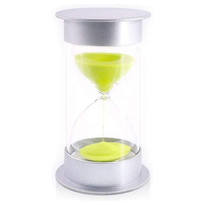 45-Minute Green Sand Timer Ã¢â‚¬â€œ Hourglass Time Management Tool for Classroom & Games (Color : Green)