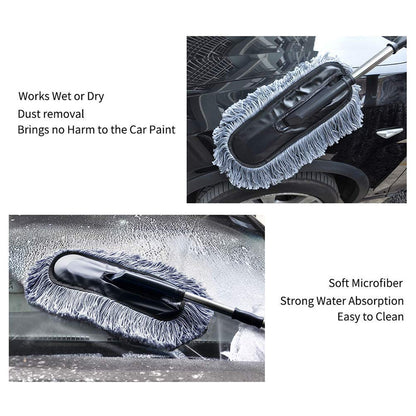 Car Dust Brush Ã¢â‚¬â€œ Gentle and Efficient Cleaning Tool for Interior and Exterior (1 Pc)