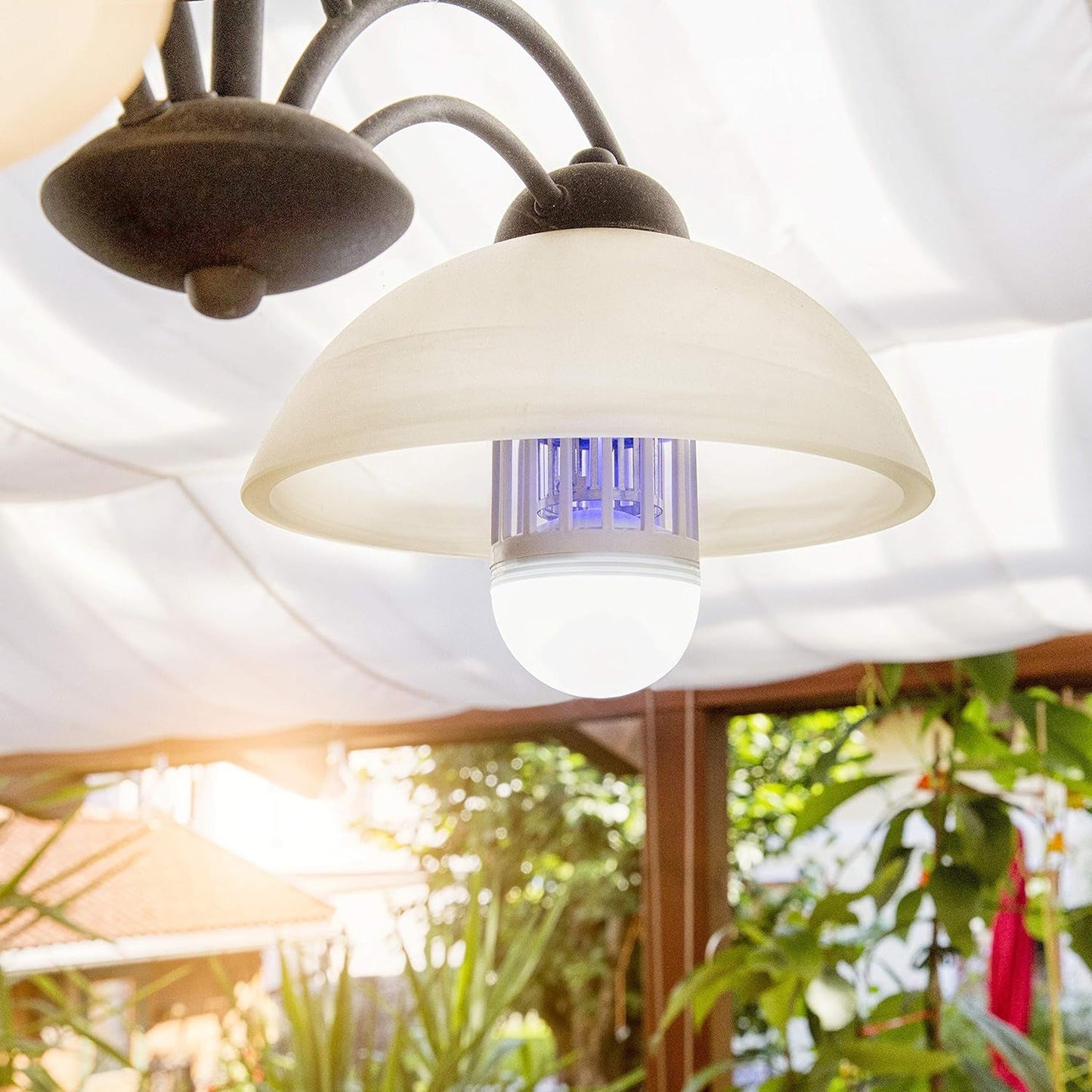 15W Mosquito Killer Lamp Ã¢â‚¬â€œ E27 LED Zapper for Flying Insects & Moths