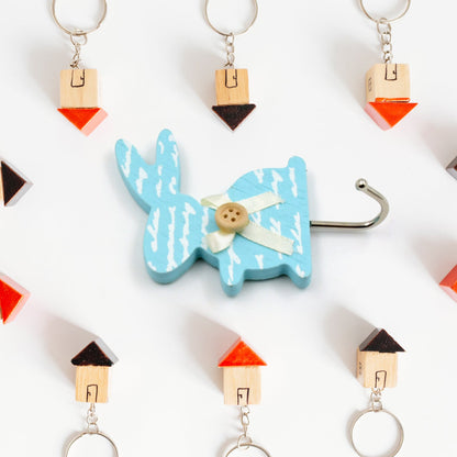 Bunny Adhesive Wall Sticky Hook Strong Wall Hook For Office , Bathroom & Home Use (3 Pc Hook)