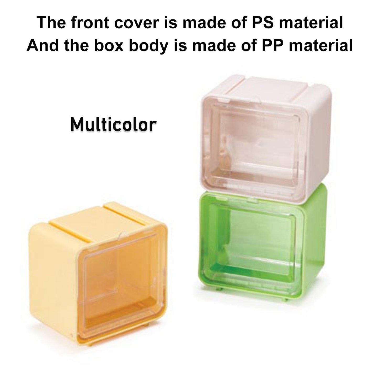 Durable Transparent Tape Storage Box Ã¢â‚¬â€œ Plastic Office Organizer