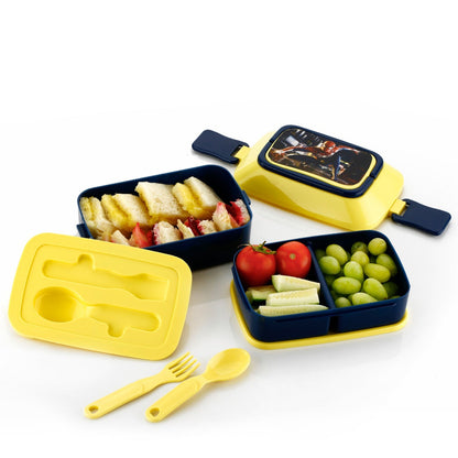 5621Ã‚Â Double Layer Lunch Box Stylish Lid Lunch Box With Fork & Spoon Lunch Box For Children School Lunch BoxÃ‚Â 