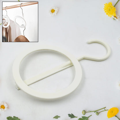Plastic Circle Hanger for Hats, Towels & Bags (2 Pc)