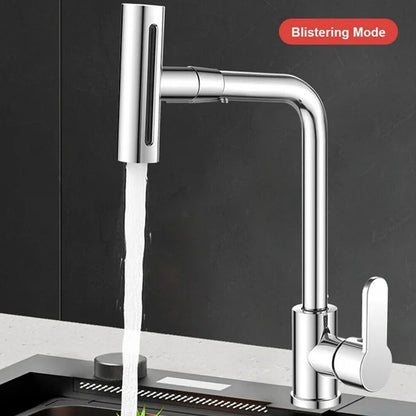 360Ã‚Â° Rotating Waterfall Kitchen Faucet Ã¢â‚¬â€œ Touch & Swivel Sink Extender (4 In 1 )