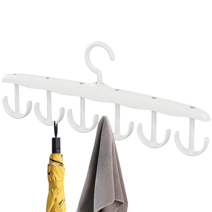 Rotatable Tank Top Hanger Ã¢â‚¬â€œ Space Saving Closet Organizer for Dorms & Apartments (12-Hook)