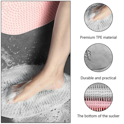 Silicone Bath Massage Cushion with Suction Cup (35Ãƒâ€”28 CM / 1 Pc)