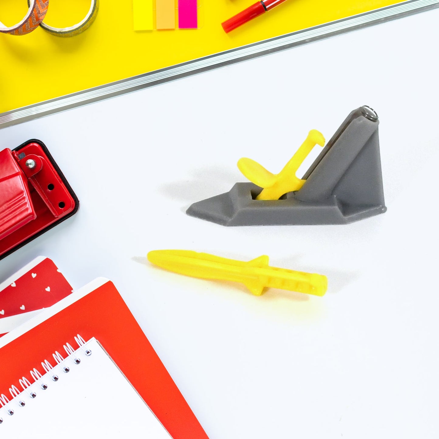 Junior Rocket Launcher Military Theme | Plastic Bullet Toy for Outdoor / Indoor Play-3 pcs