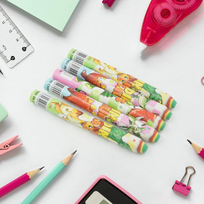 Fancy Erasers for Kids in Different Shapes Ã¢â‚¬â€œ Rainbow Erasers, Stationery Gift for Kids Pencil Shaped Eraser for Children School Kids/Birthday Return Gift for Children (48 Pcs Set)