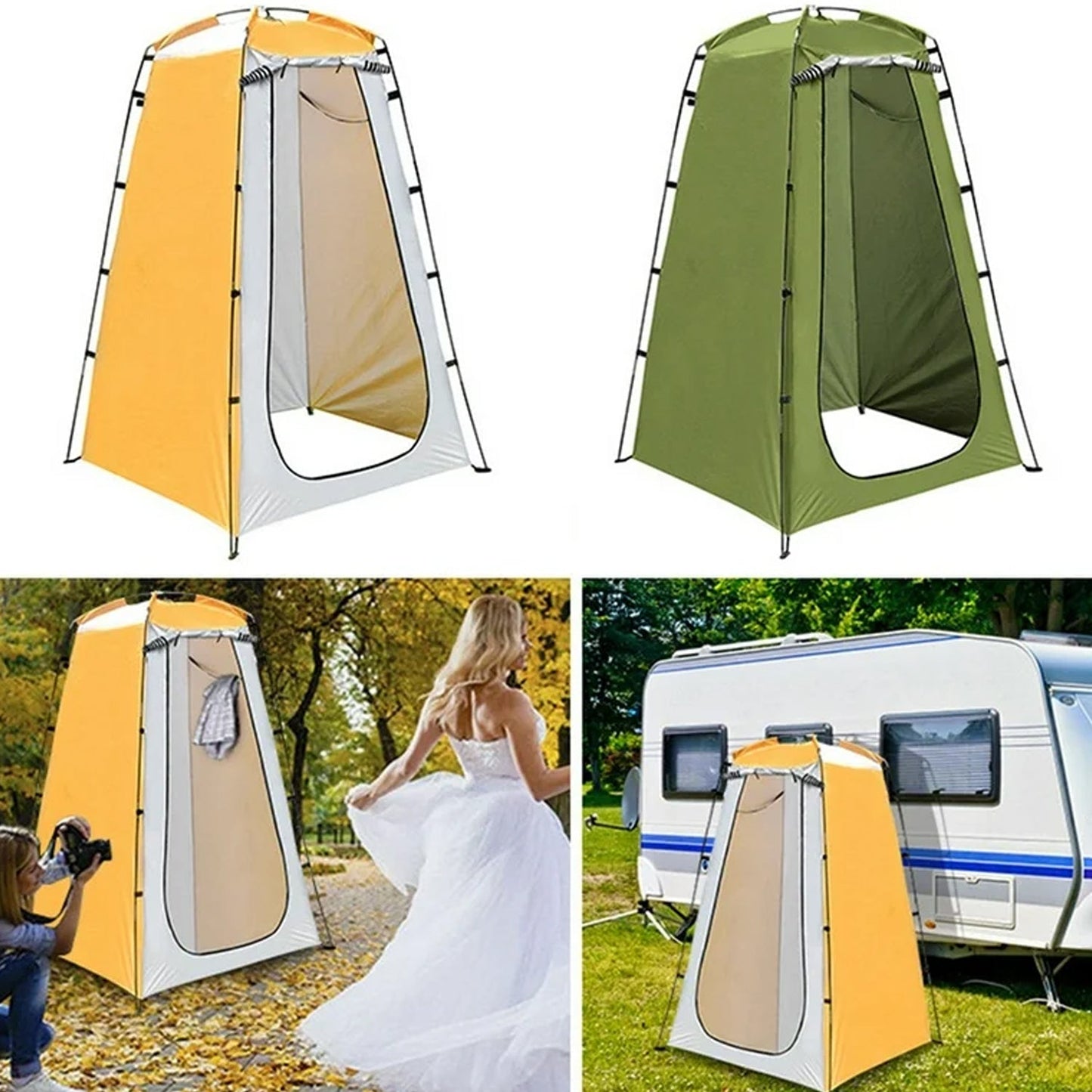Hiking Privacy Tent Ã¢â‚¬â€œ Instant Portable Outdoor Shower Tent (1 Pc)