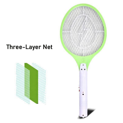 Rechargeable Mosquito Killer Racket Ã¢â‚¬â€œ Handheld Electric Fly Swatter with Cable (Quality Assured, with cable)