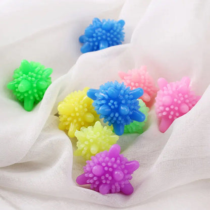 Soft Star Laundry Dryer Balls Ã¢â‚¬â€œ 10-Piece Multi-Color Clothes Softener