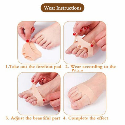 Silicone Tiptoe Protector Ã¢â‚¬â€œ Cover for Men & Women