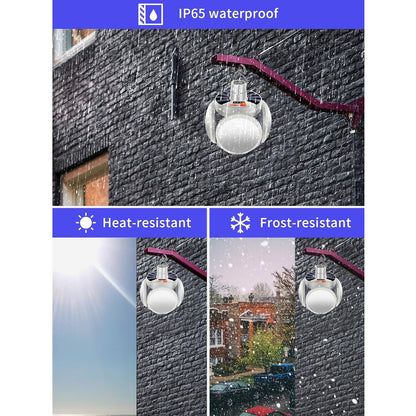 Solar Multi-Functional Emergency LED Light Ã¢â‚¬â€œ USB Rechargeable, 5 Modes, Foldable, SOS & IP65 Waterproof