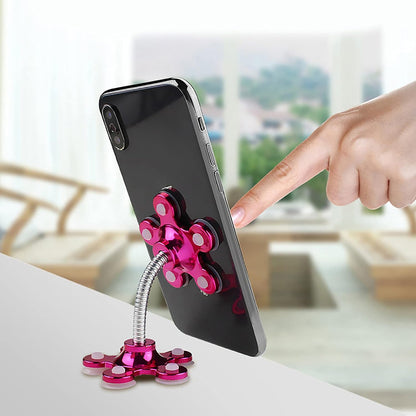 360Â° rotatable phone holder with suction cup