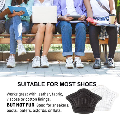 Heel Cushion Pads, Widely Applicable Protective Shoe Insoles (2 Pair)