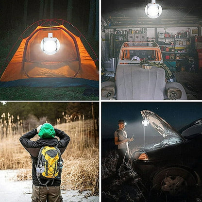 Solar Multi-Functional Emergency LED Light Ã¢â‚¬â€œ USB Rechargeable, 5 Modes, Foldable, SOS & IP65 Waterproof