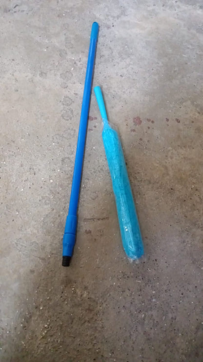 Adjustable Long Handle Microfiber Dust Brush Ã¢â‚¬â€œ Foldable Ceiling & Appliance Cleaner