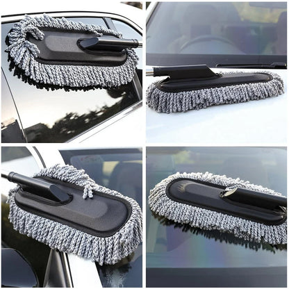 Car Dust Brush Ã¢â‚¬â€œ Gentle and Efficient Cleaning Tool for Interior and Exterior (1 Pc)