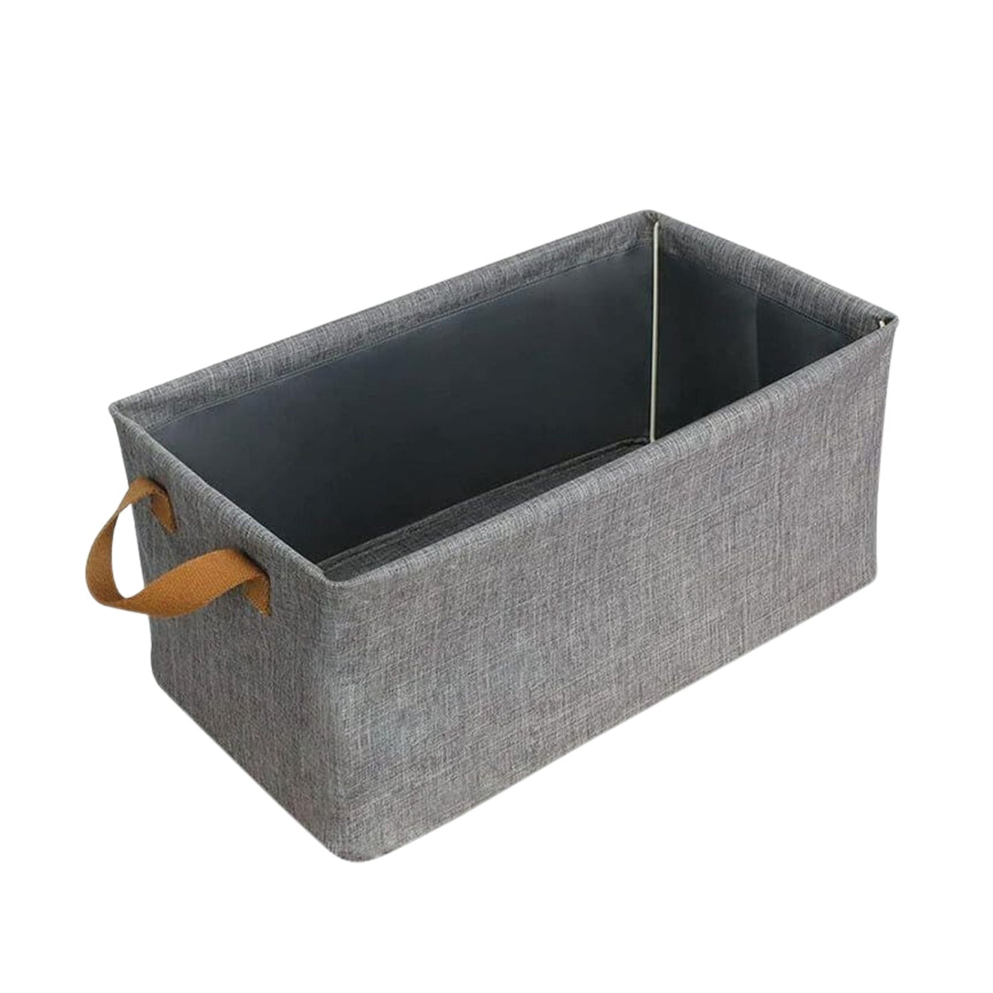 Cloth storage baskets, closet storage bins, Canvas Fabric Storage Basket for shelves, basket organizers for shelf, storage bins for clothes (48Ãƒâ€”27 Cm)