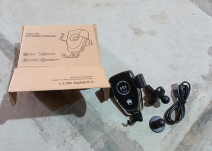 Car Phone Holder Wireless Car Charger 10W Qi Fast Charging Car Charger Gravity Auto Clamping 360Ãƒâ€šÃ‚Â° Rotation Air Vent Car Mount Holder