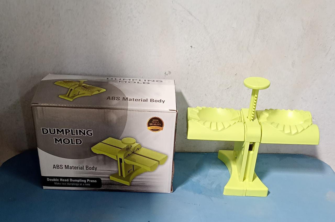 Double Head Dumpling Maker Mold Ã¢â‚¬â€œ Easy Tool for Making Dumplings, Press Mold Kitchen Accessory