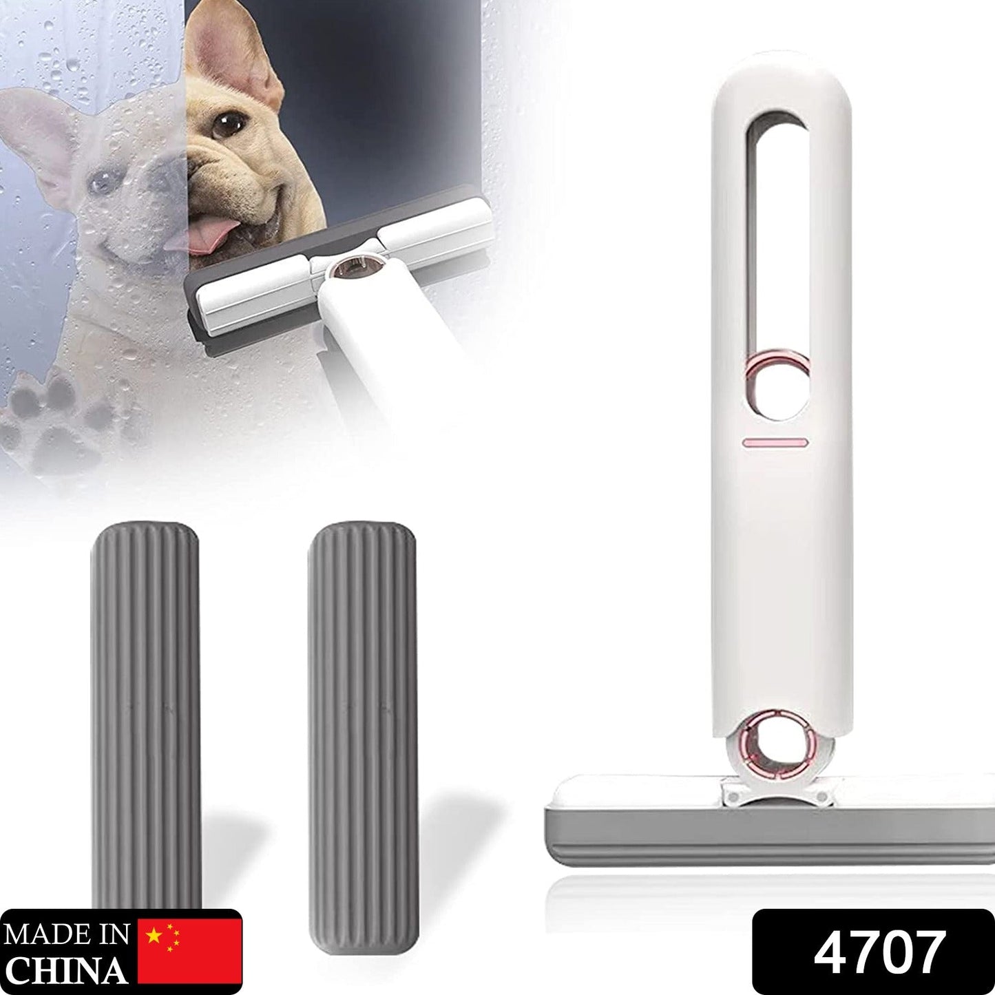 Portable Self-Squeeze Mini Mop Ã¢â‚¬â€œ Strong Absorbent Mop for Bathroom & Kitchen