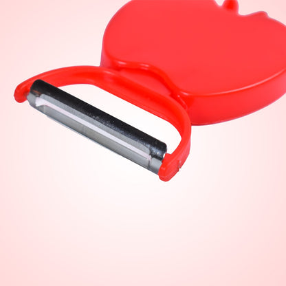 Apple-Shaped Folding Peeler Ã¢â‚¬â€œ Compact & Easy Veg Peeling