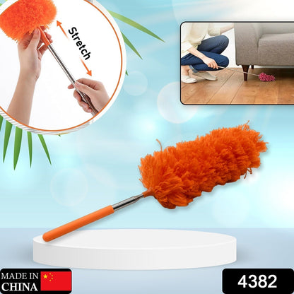 Adjustable Extendable Microfiber Duster Ã¢â‚¬â€œ Washable Cleaning Tool